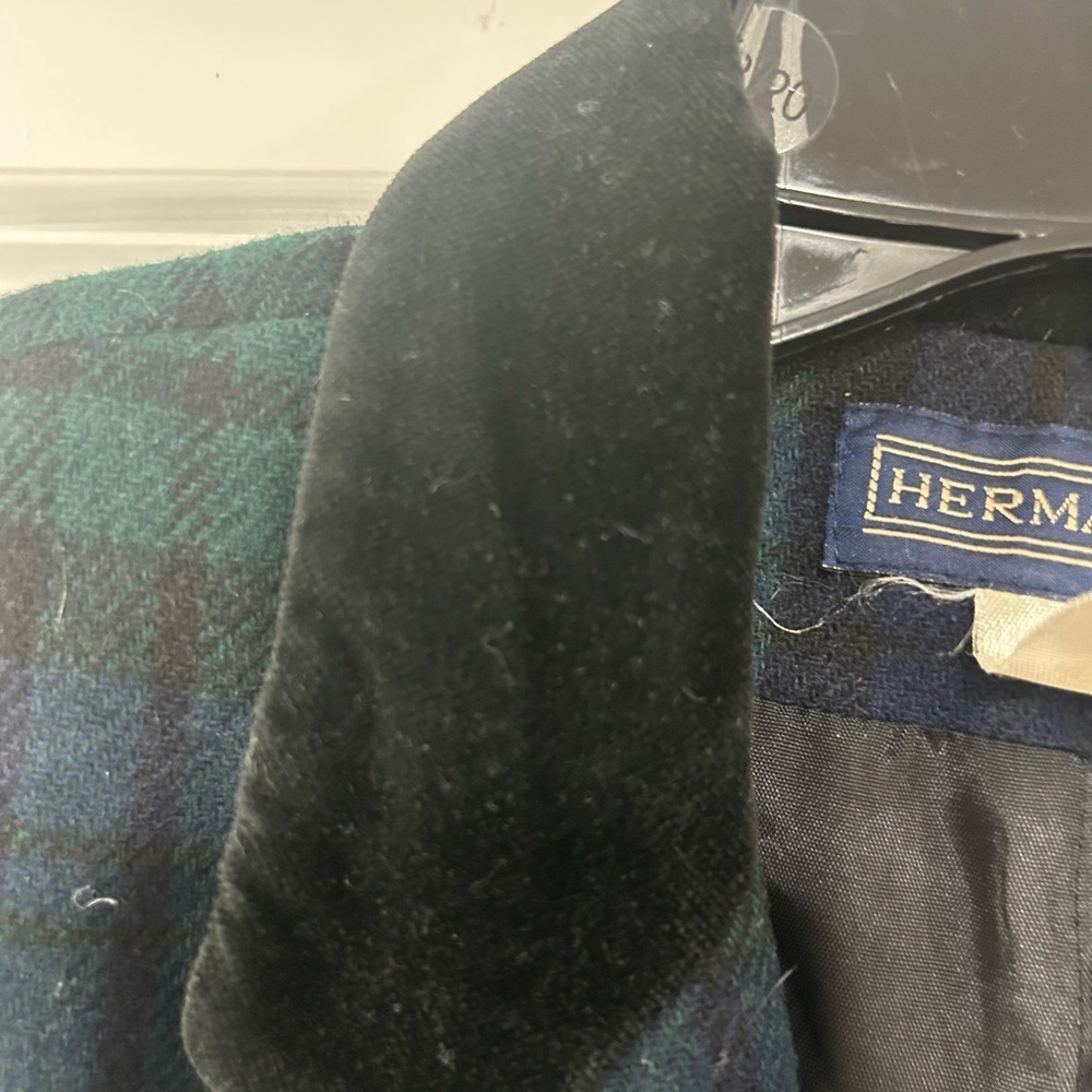 Vintage Herman Geist 70’s Wool Plaid Blazer - Picture 6 of 6